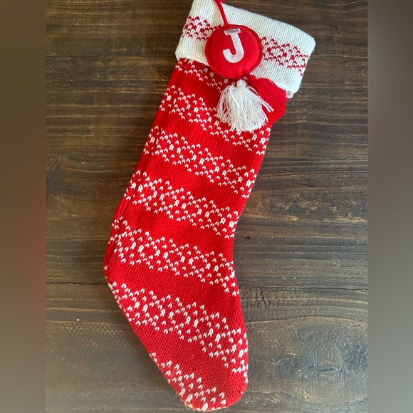 🛑SOLD🛑 J - Christmas Stocking - Picture 2 of 6